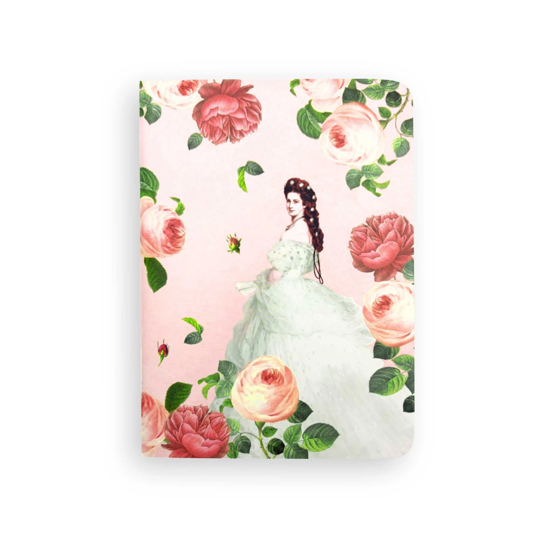 Notizheft A6 aus der Kollektion Sisi Rosen im Schönbrunn Online-Shop