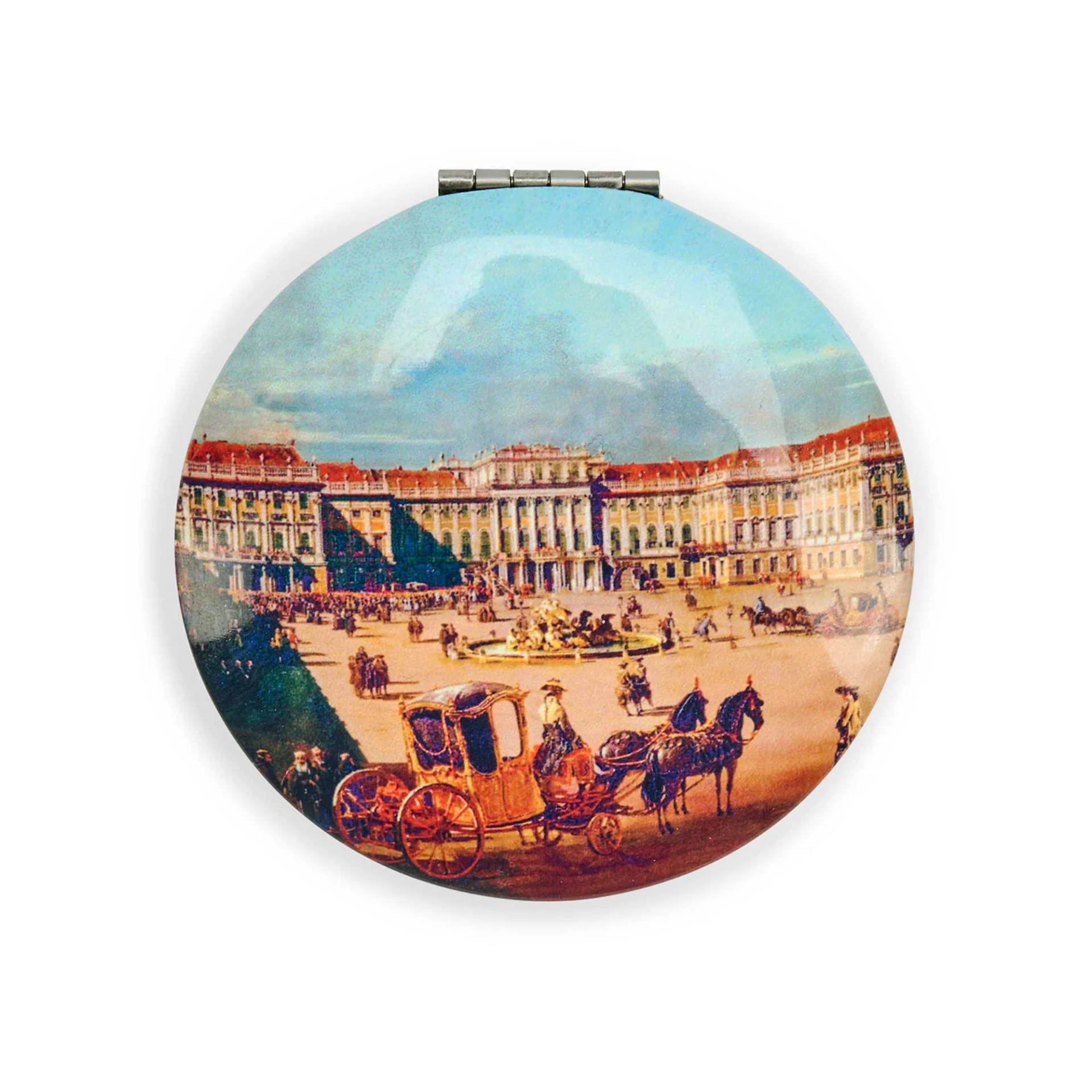 Klappspiegel Rund aus der Kollektion Canaletto im Schönbrunn Online-Shop