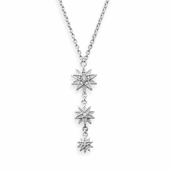 Kette mit 3 Sternen aus der Kollektion Sisi Sterne im Schönbrunn Online-Shop