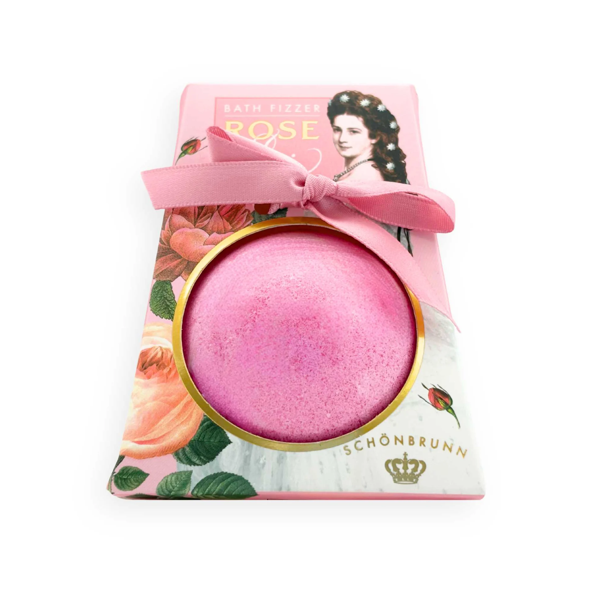 Badekugel aus der Kollektion Sisi Rosen im Schönbrunn Online-Shop