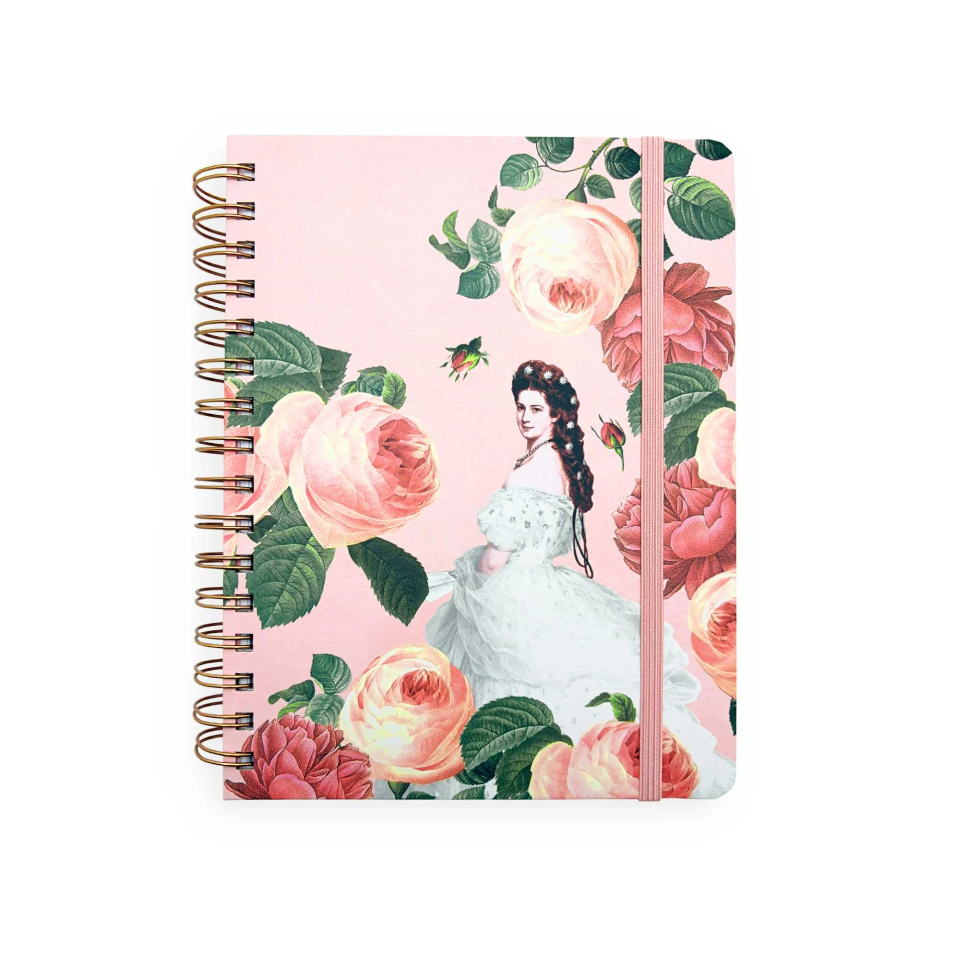 Ringbuch A5 Hardcover aus der Kollektion Sisi Rosen im Schönbrunn Online-Shop