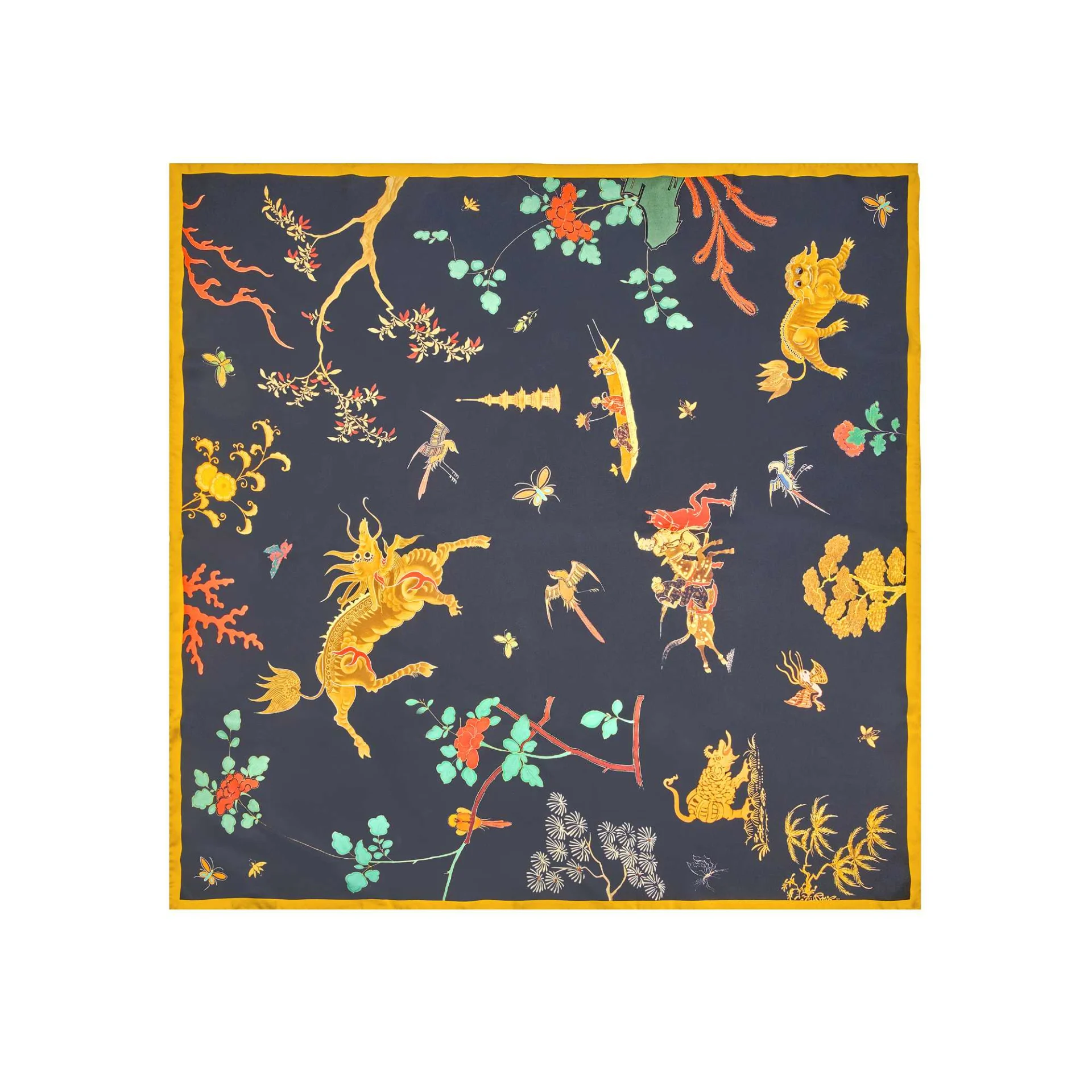 Seidentuch aus der Kollektion Lacktafel im Schönbrunn Online-Shop