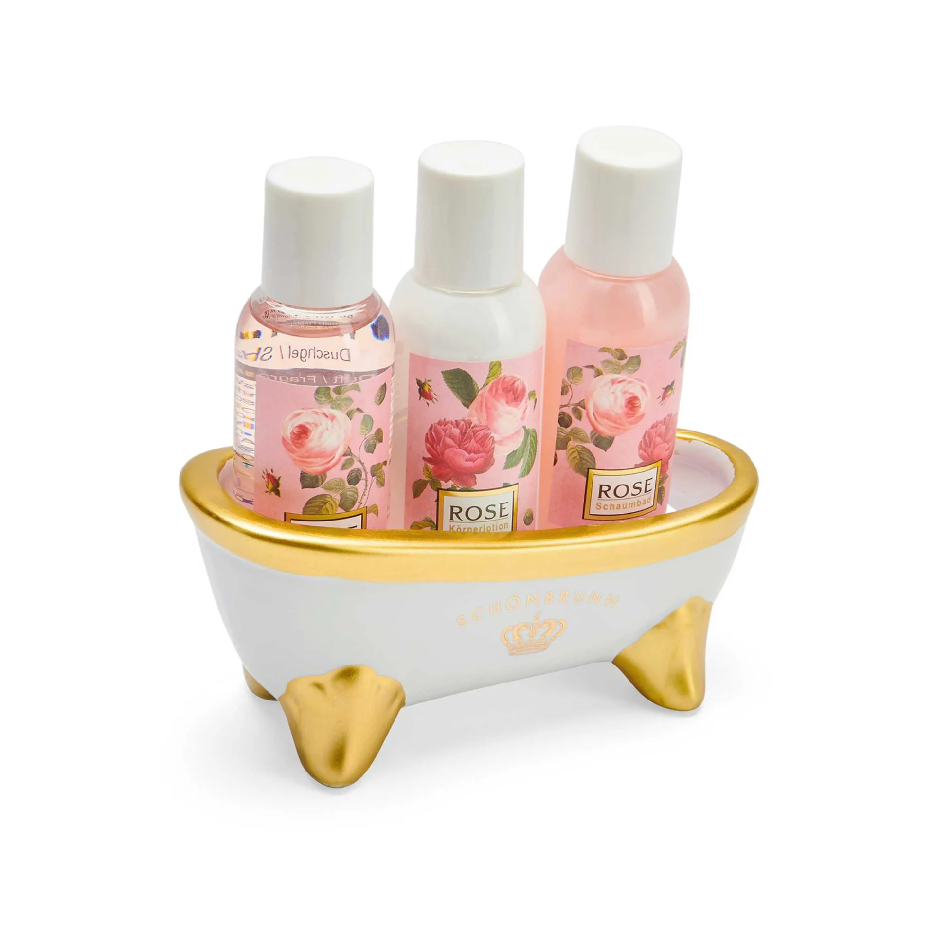 Badeset aus der Kollektion Sisi Rosen im Schönbrunn Online-Shop