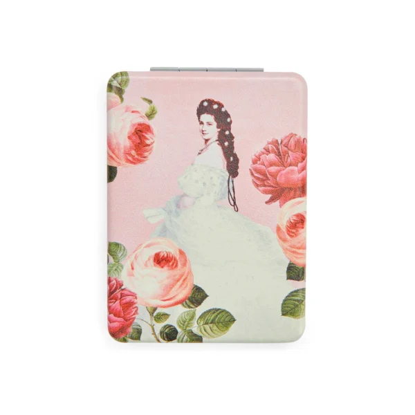 Klappspiegel Eckig aus der Kollektion Sisi Rosen im Schönbrunn Online Shop