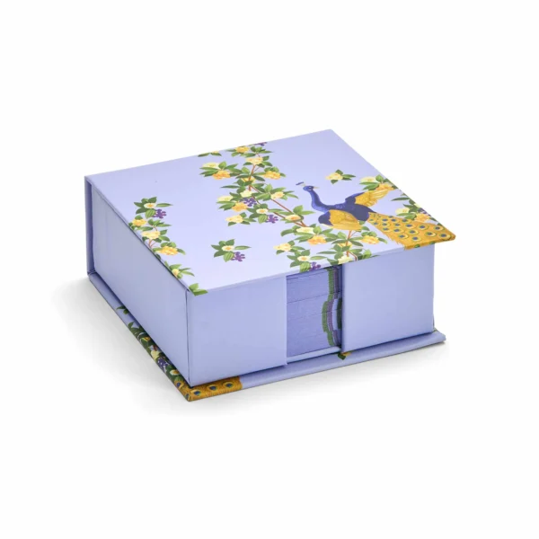 Zettelbox aus der Kollektion Pfau im Schönbrunn Online-Shop